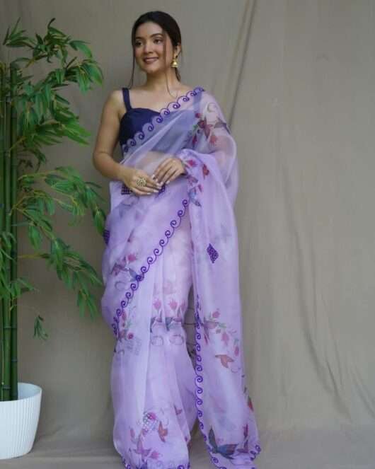 Premium Organza saree