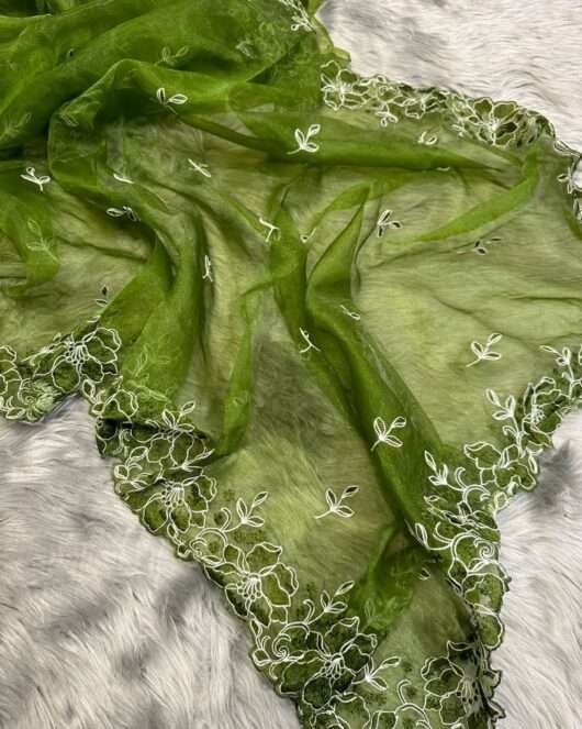 Pure Organza Silk Saree