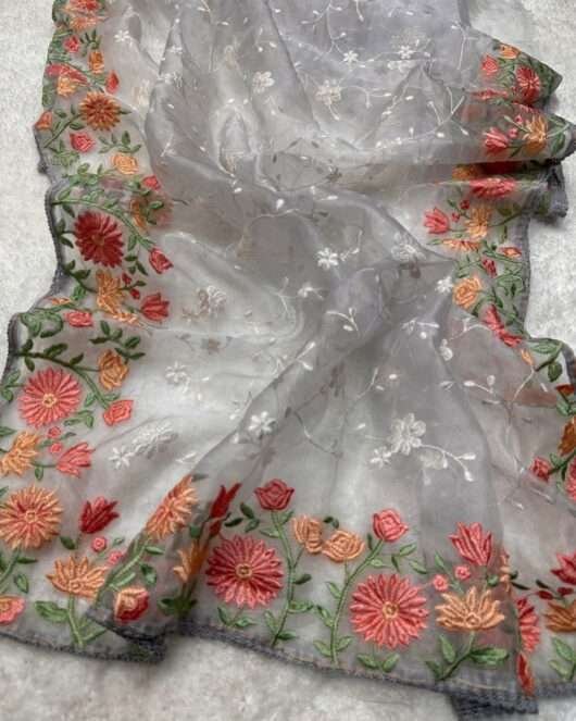 Viscos Organza Silk Saree